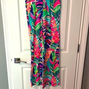 EUC Lilly Pulitzer Georgia May Pants in Exotic Gardens